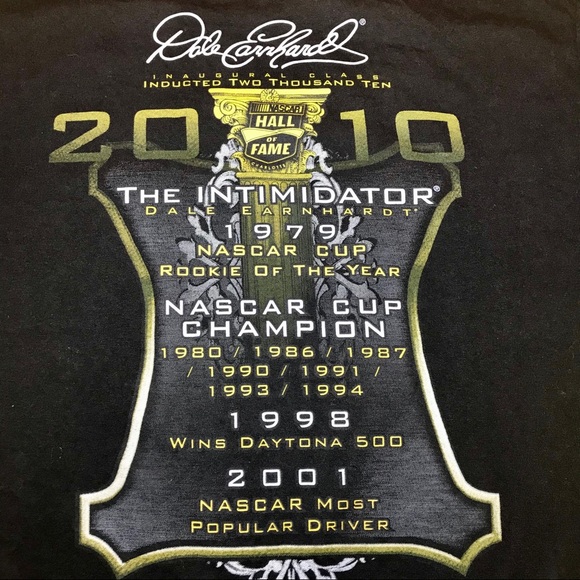 NASCAR Dale Earnhardt Hall of Fame Tee - Picture 4 of 6